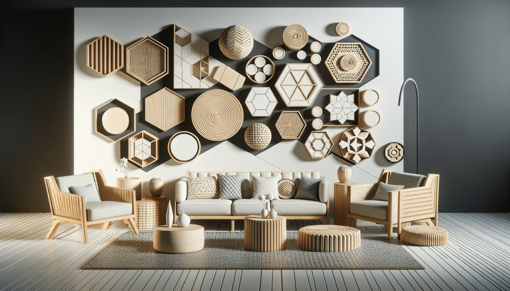 Geometric Patterns in Interior Design by Latitude Design Sdn Bhd