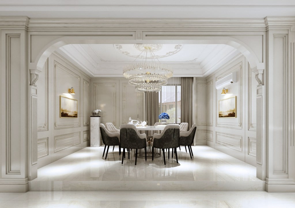 Modern Classic Design Elements. Photo owned by Latitude Design Sdn Berhad.