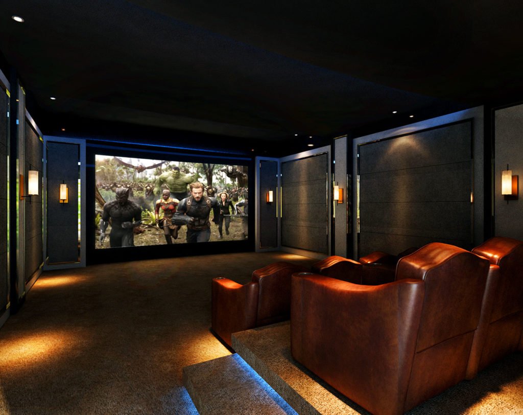 kd villa modern classic home theater interior design by latitude design malaysia