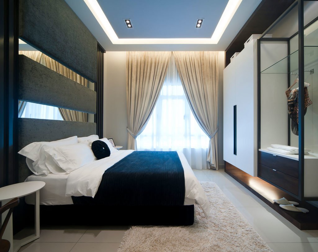 la thea modern contemporary master bedroom latitude design malaysia