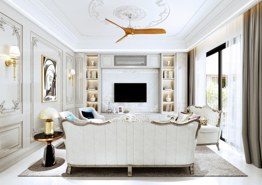 Modern Classic Design Elements. Photo owned by Latitude Design Sdn Berhad.