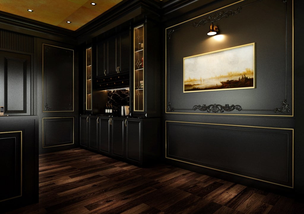 Modern Classic Design Elements. Photo owned by Latitude Design Sdn Berhad.